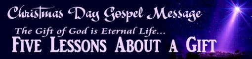 Christmas Day Gospel Message