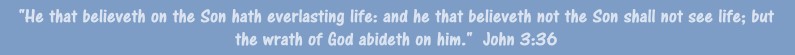 Scripture John 3:36